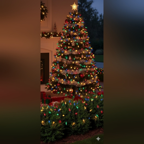 Amazon Other - Christmas String Lights C6, 32.8 Ft 100 LEDs Strawberry Battery Operated (EUC)